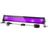 1/2pcs 60LEDS UV Floodlight 400-405NM Fluorescen Glow Ultraviolet Black Light Party Stage Disco LED Backlight for Bar Dj