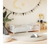 vidaXL Estructura de cama para niños madera de pino blanco 80x160 cm