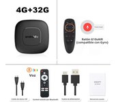 Android 14 TV Box T11 Smart Home TV Allwinner H313 4K 8K 2.4G&5G Dual Wifi 8GB 128GB Media Player BT5.2 Google Voice Set Top Box