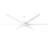 Ventilador de Techo FABRILAMP Moncayo Blanco con 6 Aspas y 6 Velocidades Ajustables
