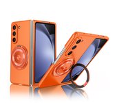 360° Magnetic Ring Kickstand Case for Magsafe Samsung Galaxy Z Fold 6 5 4 3 ZFold Fold6 Fold5 Fold4 5G Macsafe Holder Hard Cover