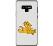 Tumundosmartphone Funda Gel Tpu para Samsung Galaxy Note 9 Diseño Leones Dibujos