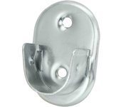 SANCO STORE - ORYX Soporte Lateral Oval Zincado Lateral Ø 19 mm.
