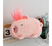 32styles Plush Shark Capybara Platypus Pencil Case Portable Large Capacity Pen Pouch Stationery Storage Box School Office Supply