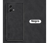 Lambskin Texture Leather Lens Full Protect Cover For Motorola Moto G84 5G G54 G34 G24 G14 Edge 30 40 NEO 4G 5G