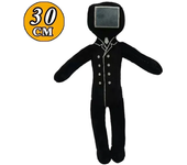 New Skibidi Toilet Plush Toys Titan Speakerman Camera TV Man Cartoon Speaker Titan Drill Clockman Plush Soft Stuffed Doll Gifts