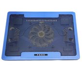 Disipador con Ventiladores para Portátil,Enfriador de Computadora Portátil Base de La Almohadilla de Enfriamiento Ventilador Grande Soporte USB para Computadora Portátil de 14 Pulgadas O Menos
