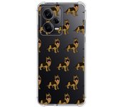Funda Silicona Antigolpes para Xiaomi Redmi Note 12 Pro 5G diseño Perros 09 Dibujos