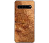 Tumundosmartphone Funda Gel Tpu para Samsung Galaxy S10 5G diseño Madera 04 Dibujos