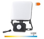 EDM Foco Proyector LED 20W 1560lm Luz Fría con Sensor - EDM - 70421 Foco proyector led con sensor Iluminación Exterior Proyectores Led