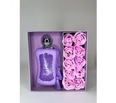 Fatima Velvet Love  -  Zimaya - perfume de mujer - 100 ml - con petalos jabon - Perfume sofisticado para dama