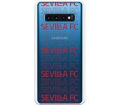 Funda original compatible con Samsung Galaxy S10 - Sevilla FC Clear