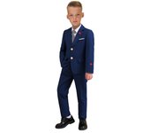 Handsome Boys Slim Fit Suits Wedding Ring Bearer Outfit Classic 3 Pieces Blazer Pants Bow Tie Set For Birthday Wedding Prom