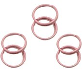 8/10mm Colorful Open Double Jump Ring DIY Jewelry Accessories Macaron Key Ring Colors Available