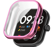 For Redmi Watch 4 Strap Case Soft Full Screen Protector Plating Cover Casing Classic Silicone Smart Watch Band Straps