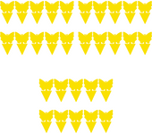 10-30PCS Strong Yellow Sticky Fly Traps Dual-Sided Waterproof Fruit Fly Traps Bugs Sticky Board Pest Traps Bugs Pest for Garden