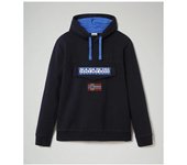 Sudadera con Capucha Burgee Invierno, Marca Napapijri, Variedad de Color y Talla, Para Hombre