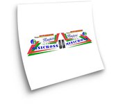 Adhesivo compatible con moto clásica MOTOR HISPANIA Minicross