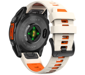 Quick Fit 22mm 26mm Silicone Strap For Garmin Fenix 8 47mm 51mm E 7 7X 6 6X 5 5X/Epix Pro/Enduro 3 Fenix8 Original Watch Band