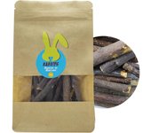 Palitos de Manzano para Roedores - Juguete Masticable para Conejos, Hámsters y Cobayas - Cuidado de los Dientes - Palito de Madera de 5-7cms - Finca Casarejo