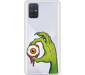 Funda compatible con Samsung Galaxy A71 - Mano terrorifica