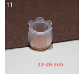 16Pcs Silicone Chair Leg Floor Protectors with Non-slip Felt  Furniture Cups for Hardwood Floors Protect Floors from Scratches