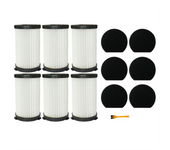 For MooSoo D600 D601 Iwoly V600 Ariete RBT 2761 2759 Conga Thunderbrush 520 560 Techwood TAE-7036 Hepa Filter Set Parts