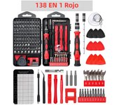 Precision Screwdriver Set,WOZOBUY 115/122/138 in 1 Computer Screwdriver Kit,Electronics Tool Kit for Tablet,iPhone, PS4 Repair