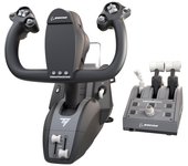 Thrustmaster TCA Y Pack Boeing Xbox Series et PC (Joystick , Manette des Gaz , P Gris USB Panel de mandos tipo máquina recreativa PC, Xbox, Xbox One, Xbox One S, Xbox One X, Xbox Series S, Xbox Series X