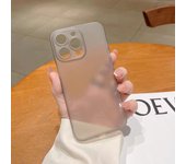 Luxury PC Case On for iphone 15 16 11 12 13 14 Pro Max Phone Shell 15 Plus Translucent Matte iphone 13 mini Eye Protector Cover