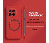 Ultra Thin Hard PC Magnetic Frameless Phone Case for Magsafe Oneplus 13 12 12R 11 11R 10T 10R 10 Pro Matte Color Solid Cover