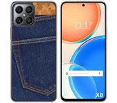 Funda Silicona para Huawei Honor X8 diseño Vaquero Dibujos