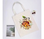 Disney A Goofy Movie Cartoon Large Capacity Canvas Shoulder Bag Women's Casual Tote Kids Student Handbag Shopping