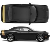 Pegatinas/Vinilos para coche franjas estilo Mopar compatibles con Dodge Challenger 2008 - 2020