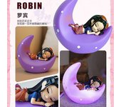 One Piece Luffy Zoro Nami Sanji Night Light Anime Figure Lamp Soft Light Bedroom Bedside LED Light Room Children Toys Gift