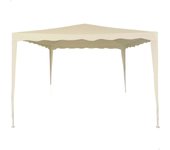 Cenador Aktive 300 x 240 x 300 cm Metal Poliéster Crema