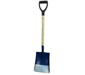 Maxia Market - Pala Punta y cuadrada multiusos para jardin nieve excavar mover materiales construcción herramienta manual mango en 103 x 24 cm