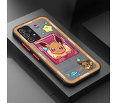 Phone Case For Samsung A52 A53 A12 A13 A14 A21s A22 A24 4G A32 A34 A54 A70 A72 A73 5G Cartoon Matte PC Cover Pokemon Pikachu
