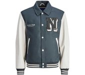 JORCARTER VARSITY WOOL BLEND BOMBER Forest River