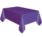Large Plastic Rectangle Table Cover Cloth Wipe Clean Party Red White Black Tablecloth Covers for Birthday wedding christmas