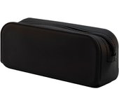 CABLEPELADO Estuche Escolar, Estuche portalápices, Estuche Multiusos. Estuche Colegio, Estuche Moderno, Bolsa de lápices Escolar, Estuche lápices, Silicona, 18.5 cm Largo x 7.5 cm Alto, Negro