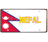 [YZFQ ]30X15CM National Flag Morocco Norway Cyprus Metal Tin Sign City Travel Souvenir  Wall Pub Shop HomeCraft Decor  DC-1345B