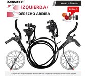TANKE E-Bike MTB Hydraulic Disc Brake Set Electric E Scooter Power Control Shifter Bicycle Brakes 160mm rotors Aluminum Alloy