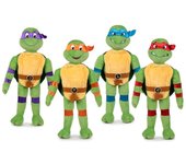 Peluches: Elefantes, Osos, Pandas, Toros, Monos, Delfines, Cerdos, Perros, Gatos, Unicornios... gran variedad de animales...; Mickey, Minnie, Stitch, Tortugas Ninjas, Pucca, Sonic, Peppa Pig, Patrulla Canina... gran variedad de licencias...