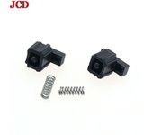JCD Left Right Slider Buckle OEM Metal Lock Latch Bracket for Nintend Switch Joy-Con Loose Repair Tool Parts NS Controller