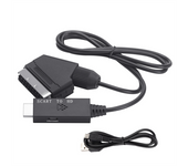 Scart to HDMI-Compatible TV Audio Video Adapter 1080P/720P Converter Cord for HDTV Stb Dvd Converter Accessories