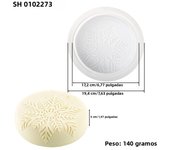 Top Sand Dune or Snowflake Texture Design Cylindrical Mousse Silicone Cake Mold Kitchen Baking Tools Food Grade Dessert Bakeware