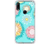 Funda Silicona Antigolpes para Huawei P Smart Z diseño Flores 05 Dibujos