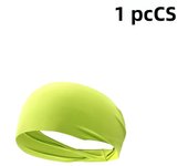 10PCS-1 Sports Sweatband Breathable Absorbent Headband Ultra-Thin Sweat Hair Head Band Soft Smooth Outdoor Sport Yoga Headband
