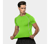 Camisetas para hombre, camiseta de compresión, Rashguard, boxeo, camisetas de manga corta para hombre, gimnasio, entrenamiento físico, deporte, Jiu Jitsu